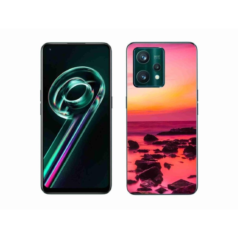 Gél borítás mmCase a Realme 9 Pro+ 5G számára - tenger és ragyogás