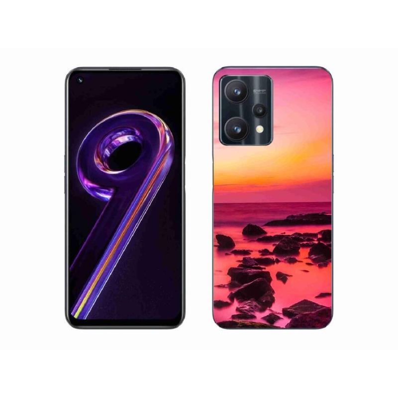 Gél borítás mmCase a Realme 9 Pro 5G számára - tenger és ragyogás