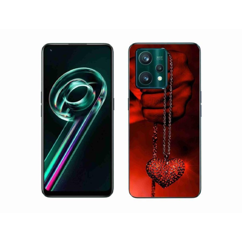 Gél borítás mmCase a Realme 9 Pro+ 5G számára - nyaklánc
