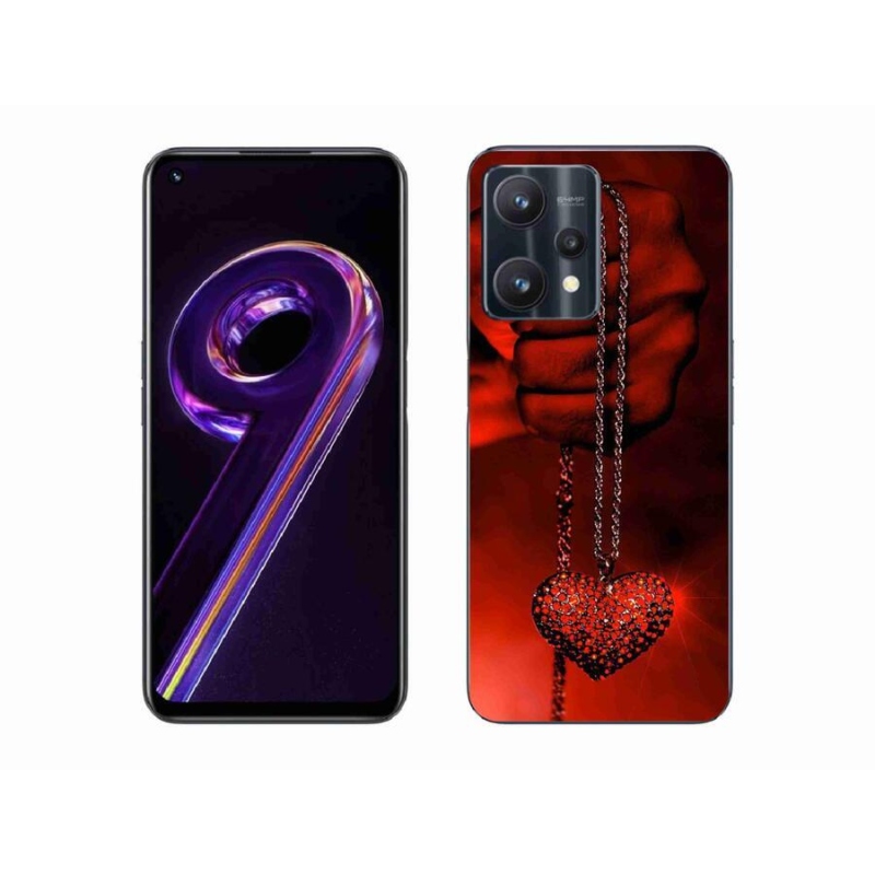 Gél borítás mmCase a Realme 9 Pro 5G számára - nyaklánc