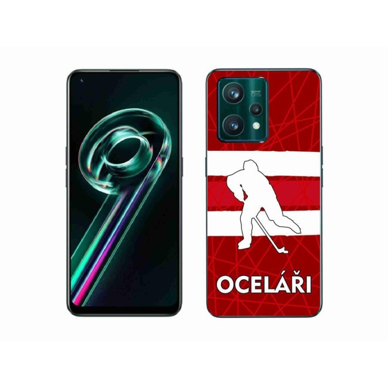 Gél borítás mmCase a Realme 9 Pro+ 5G számára - Acélszínűek