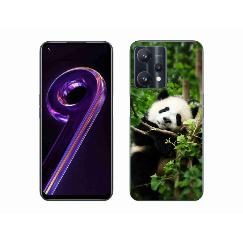 Gél borítás mmCase a Realme 9 Pro 5G készülékhez - panda