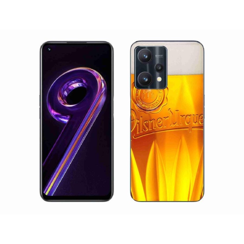 Gél borítás mmCase a Realme 9 Pro 5G számára - sör