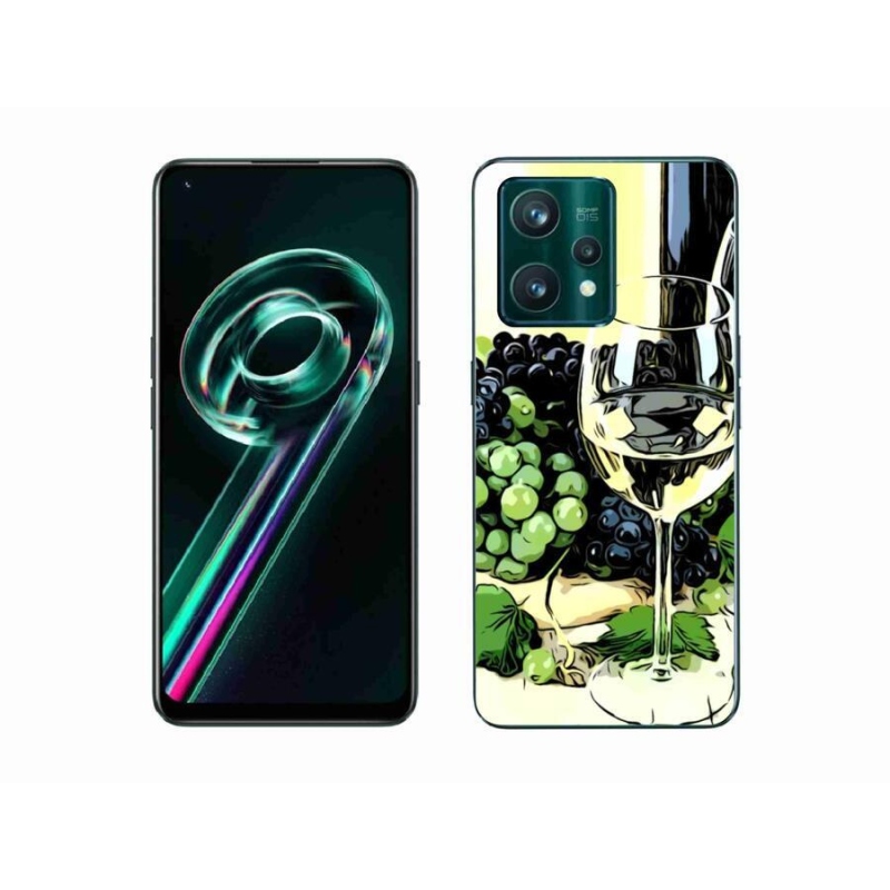 Zselés borítás mmCase a Realme 9 Pro+ 5G készülékhez - borospohár