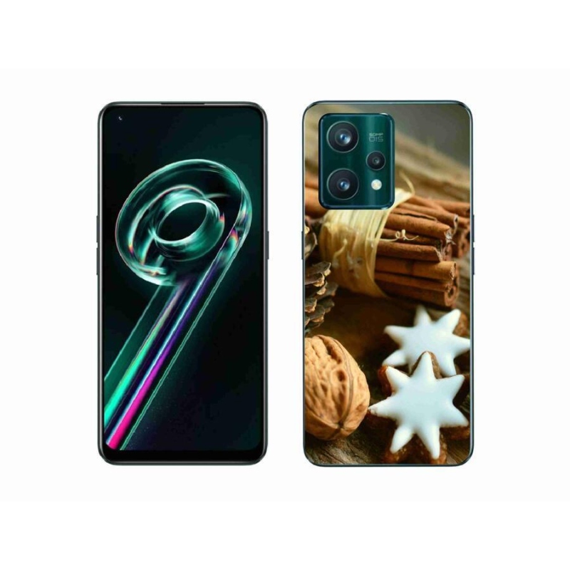 Gél borítás mmCase a Realme 9 Pro+ 5G készülékhez - fahéj és mézeskalács