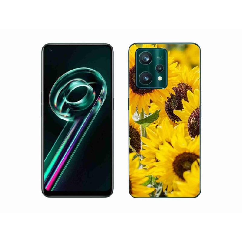 Gél borítás mmCase a Realme 9 Pro+ 5G készülékhez - Napraforgó