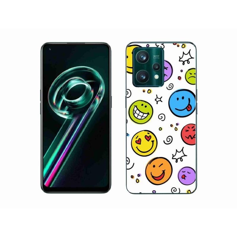 Gél borítás mmCase a Realme 9 Pro+ 5G készülékhez - smiley-k