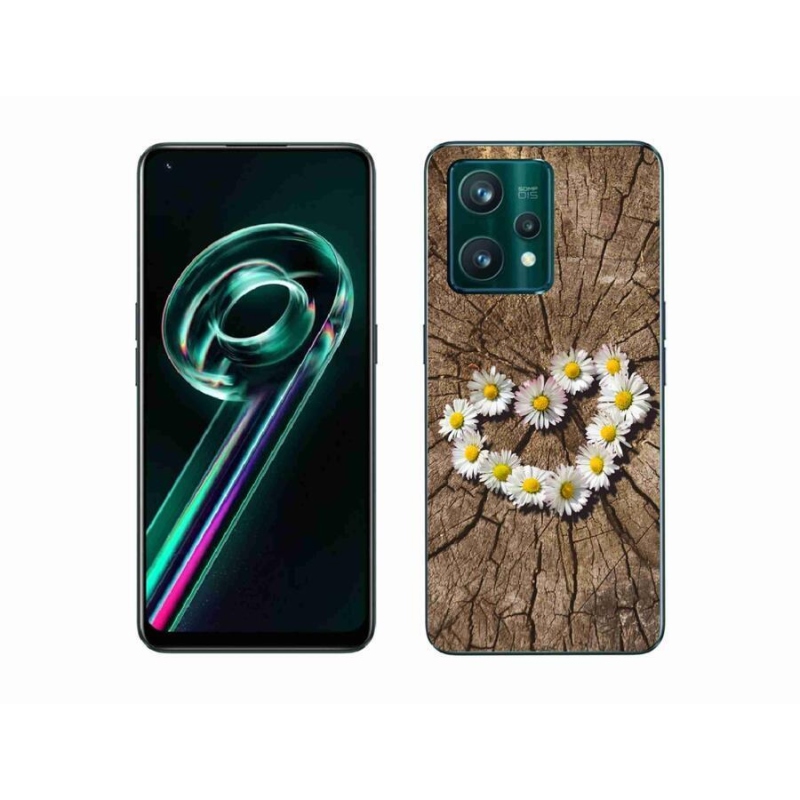 Gél borítás mmCase a Realme 9 Pro+ 5G készülékhez - százszorszépek szíve