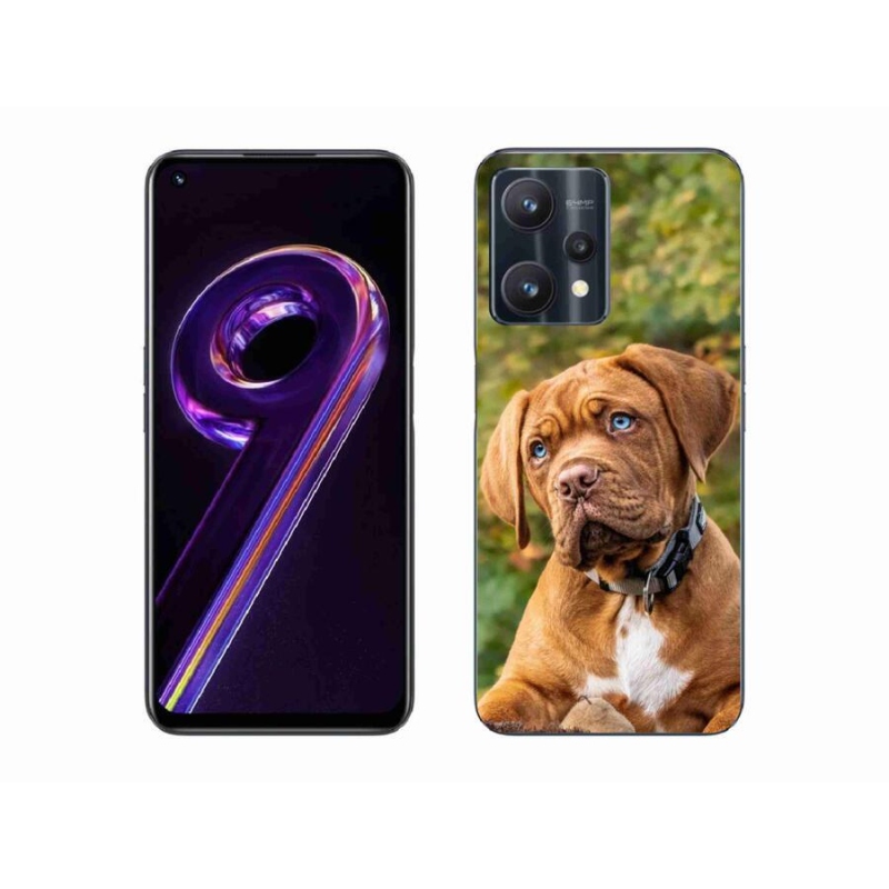 Gél borítás mmCase a Realme 9 Pro 5G készülékhez - kölyökkutyakék