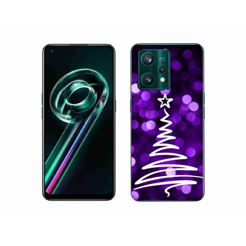 Gél borítás mmCase a Realme 9 Pro+ 5G számára - fa