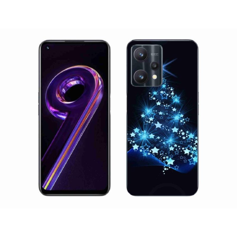 Gél borítás mmCase a Realme 9 Pro 5G számára - karácsonyfa