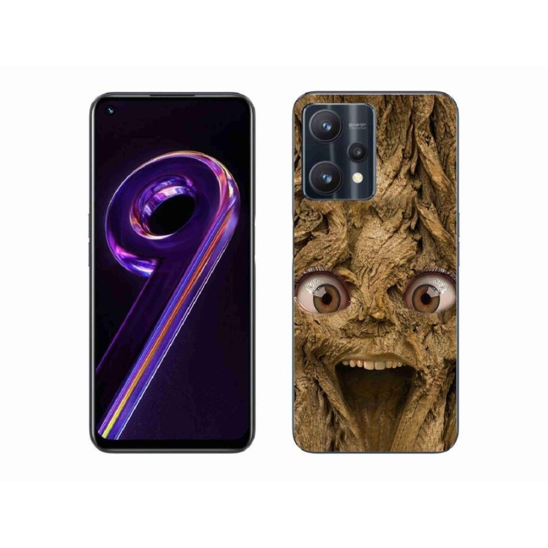 Gél borító mmCase a Realme 9 Pro 5G készülékhez - boldog fa szemekkel