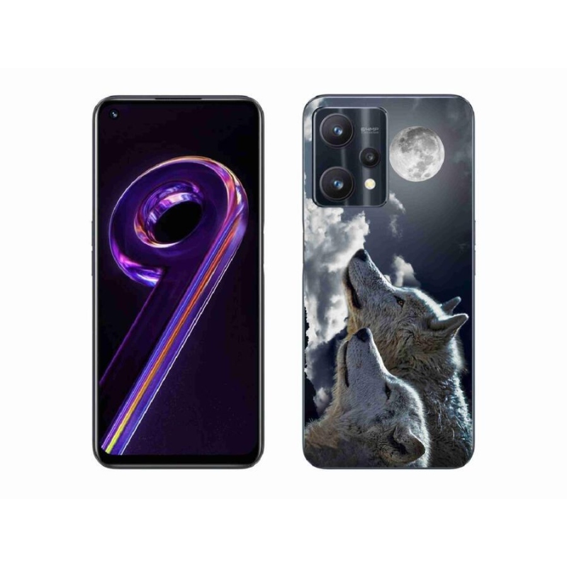 Gél borítás mmCase a Realme 9 Pro 5G készülékhez - farkasok