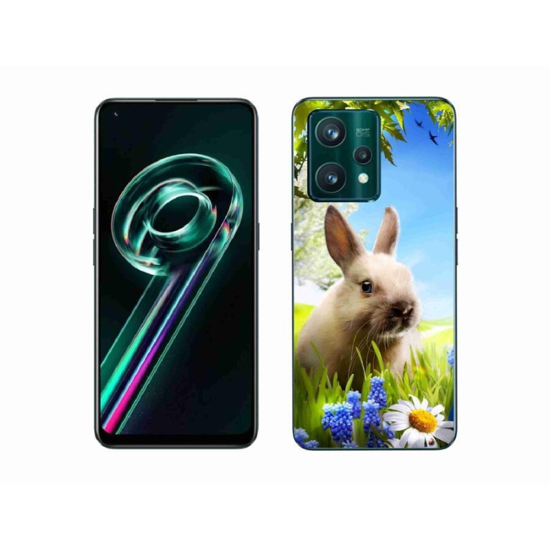 Gél borítás mmCase a Realme 9 Pro+ 5G készülékhez - nyuszi