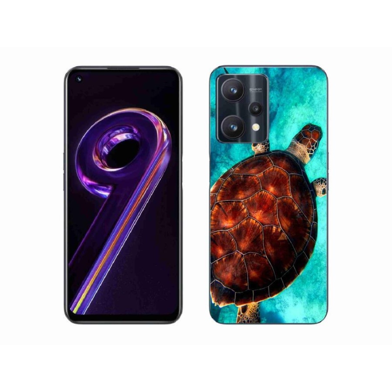 Gél borítás mmCase a Realme 9 Pro 5G készülékhez - teknősbéka