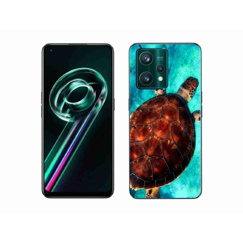 Gél borítás mmCase a Realme 9 Pro+ 5G készülékhez - teknősbéka