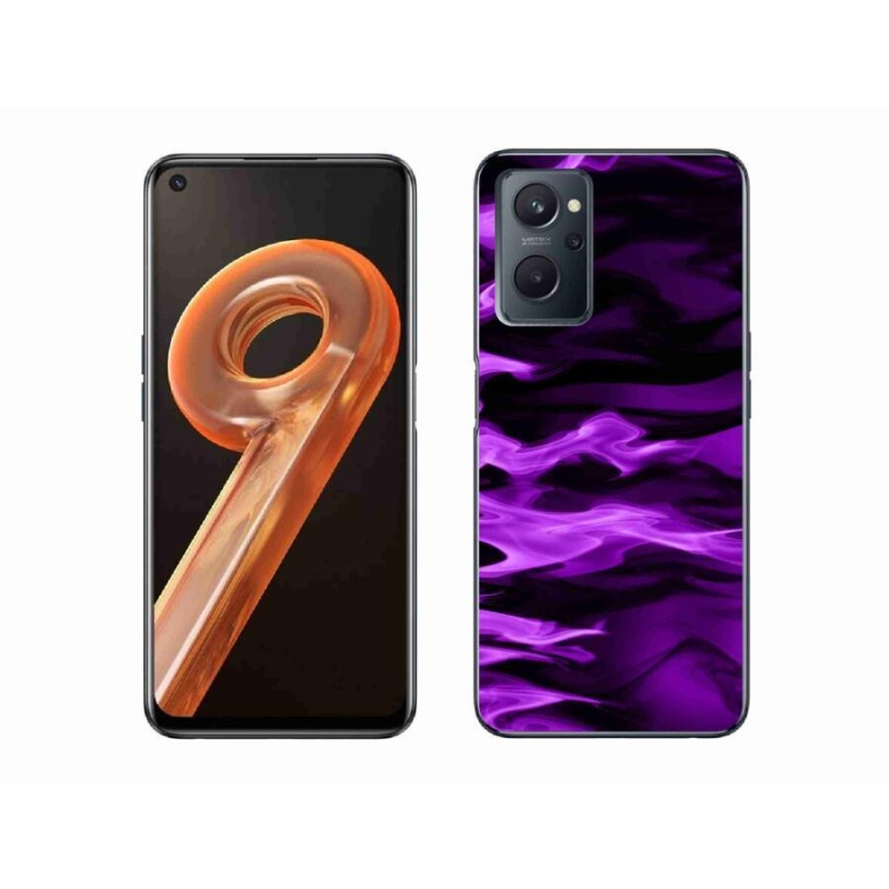 Gél borító mmCase mobilhoz Realme 9i - absztrakt minta 9