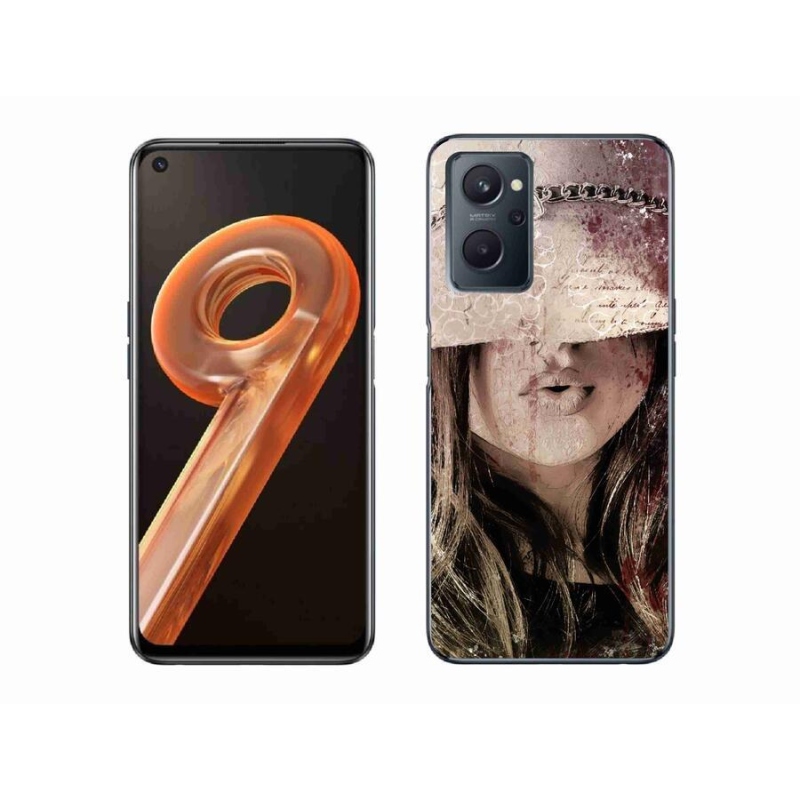 Gél borítás mmCase mobilhoz Realme 9i - lány