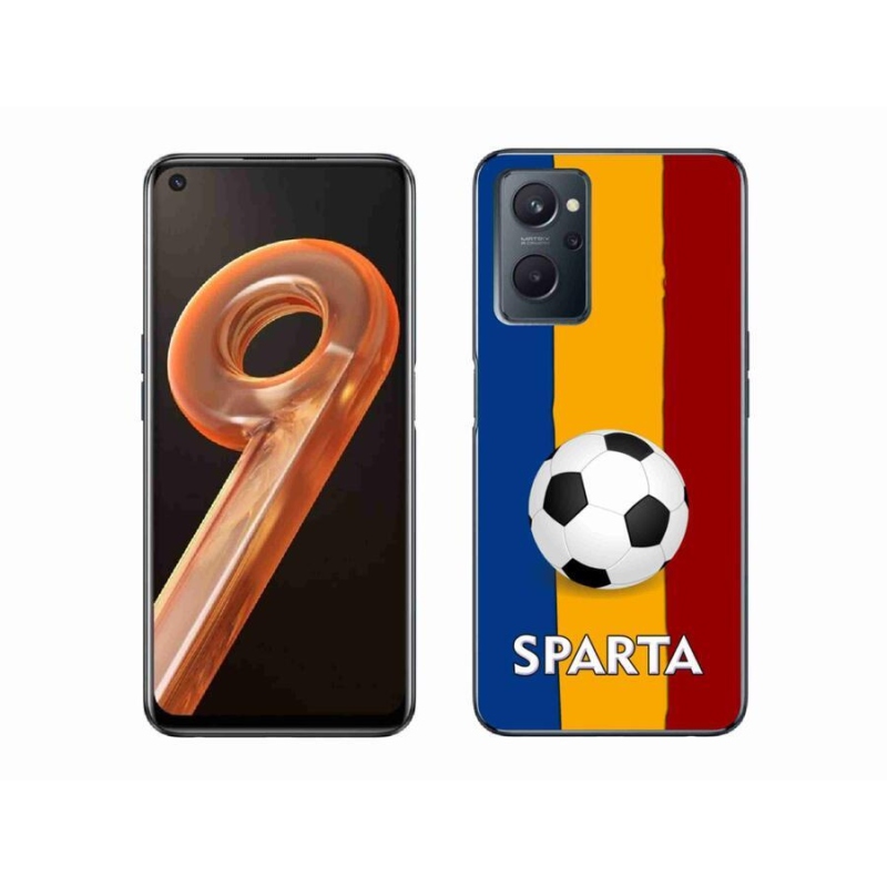 Zselés borítás mmCase a Realme 9i készülékhez - futball 1