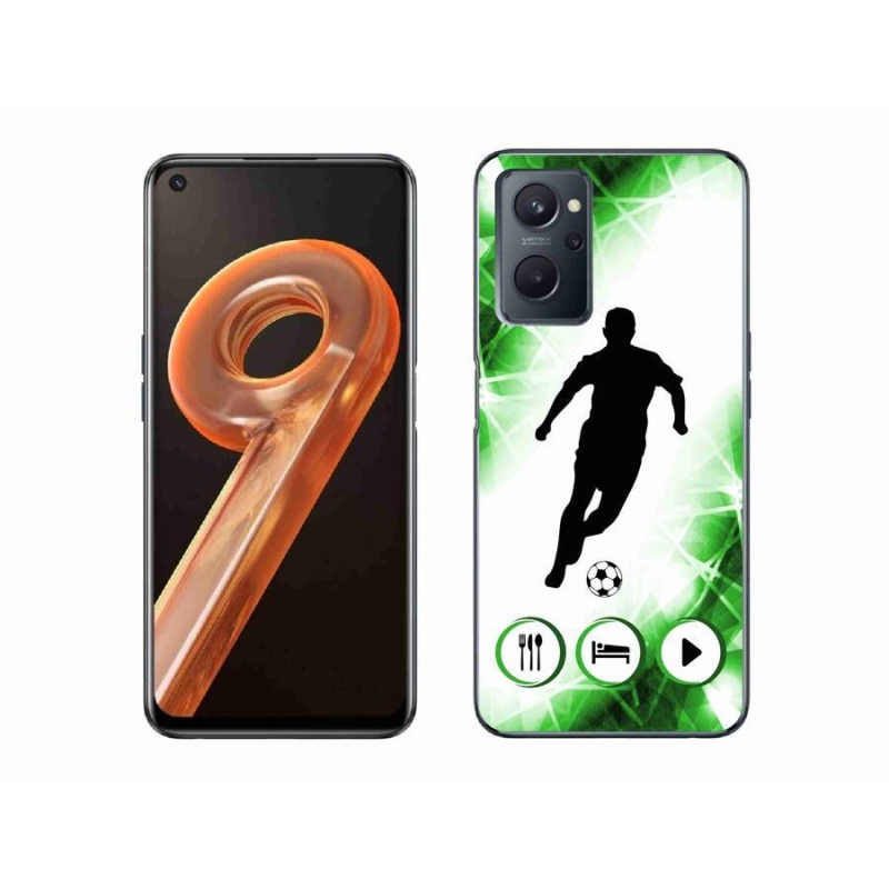 Gél borítás mmCase a Realme 9i készülékhez - focista