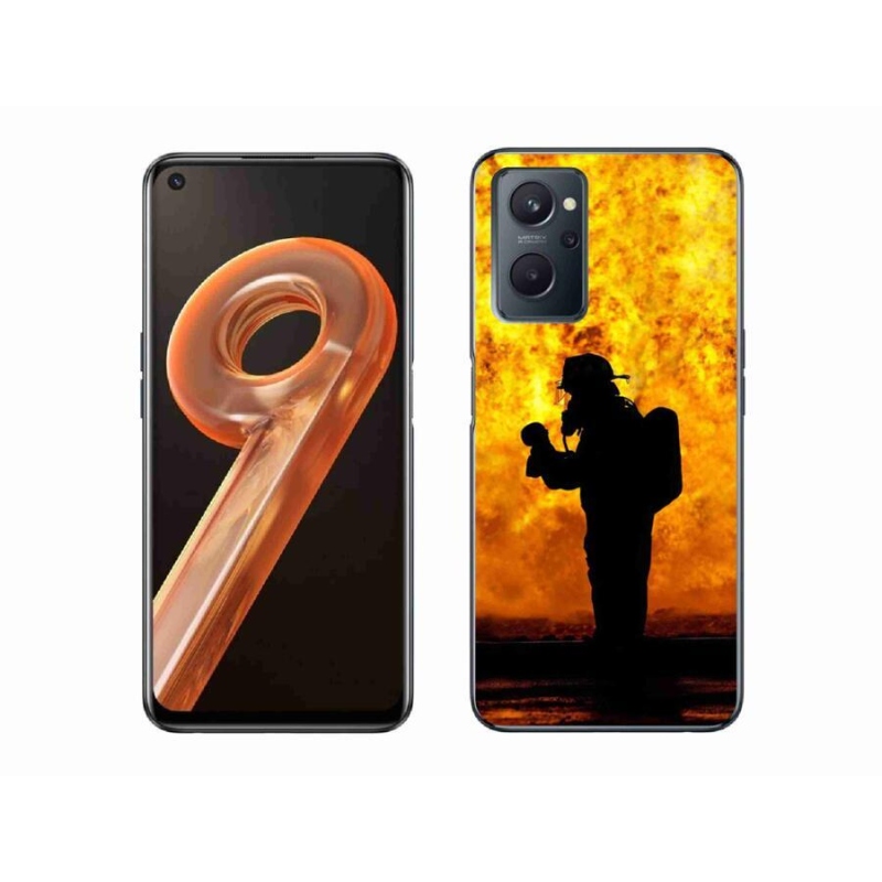 Gél borítás mmCase a Realme 9i készülékhez - tűzoltó