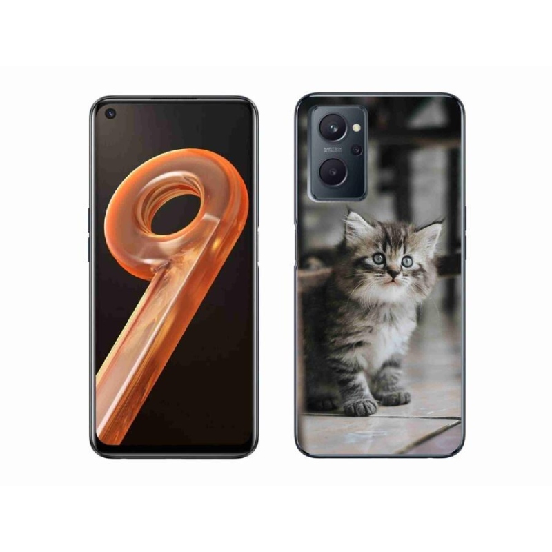 Gél borítás mmCase mobilhoz Realme 9i - cica