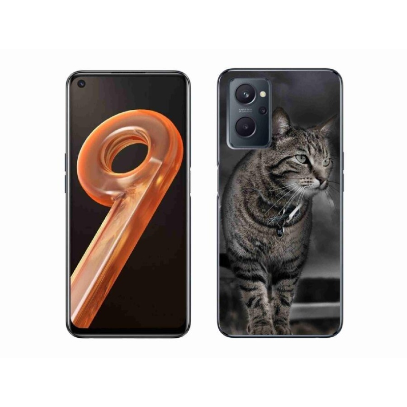 Zselés borítás mmCase a Realme 9i készülékhez - macska
