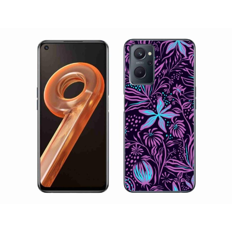 Zselés borítás mmCase a Realme 9i készülékhez - virágok 2