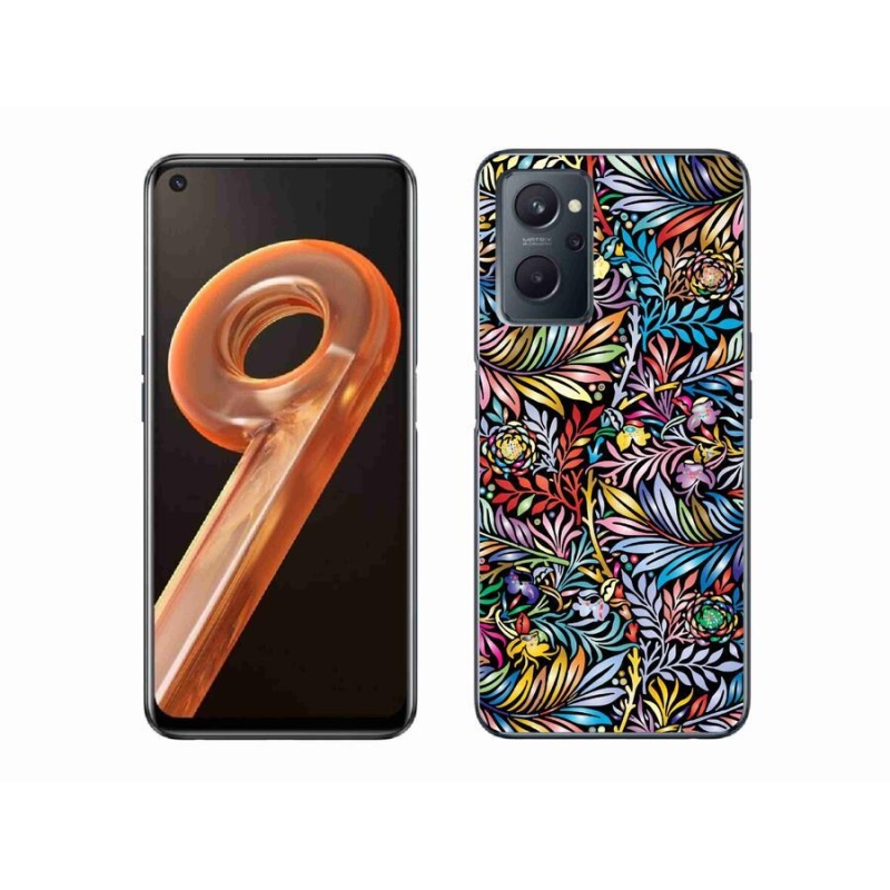 Gél borító mmCase mobilhoz Realme 9i - virágok 5