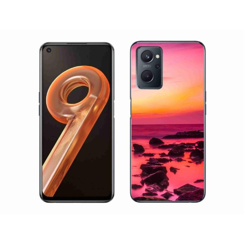 Gél borítás mmCase a Realme 9i készülékhez - tenger és ragyogás