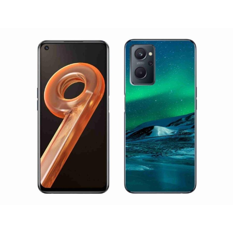 Gél borítás mmCase a Realme 9i készülékhez - sarki fény