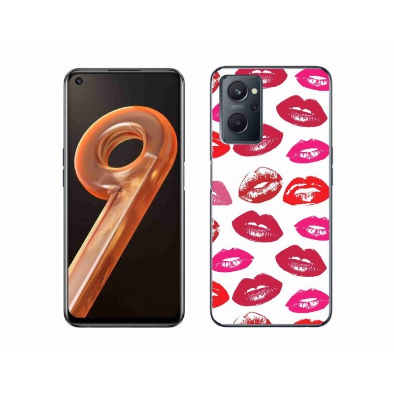 Zselés borítás mmCase a Realme 9i készülékhez - ajkak