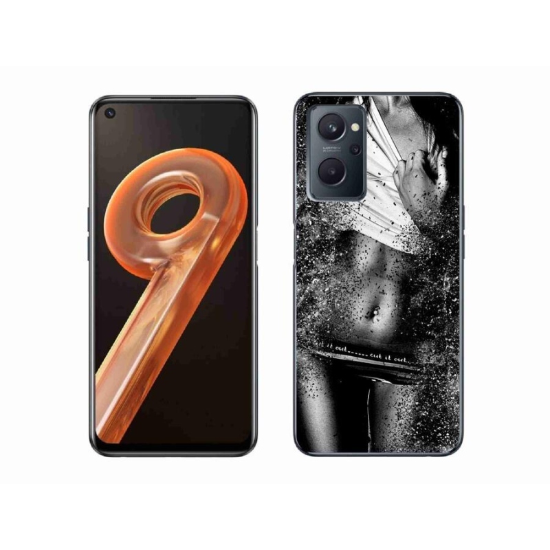 Gél borító mmCase mobilhoz Realme 9i - szexi nő 1