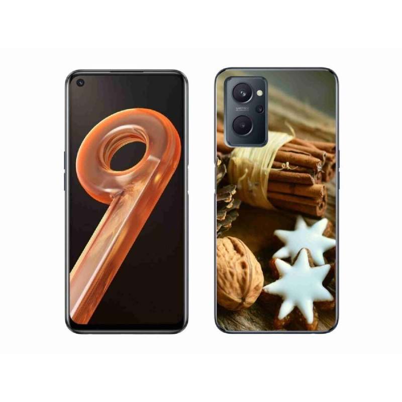 Gél borítás mmCase a Realme 9i készülékhez - fahéj és mézeskalács