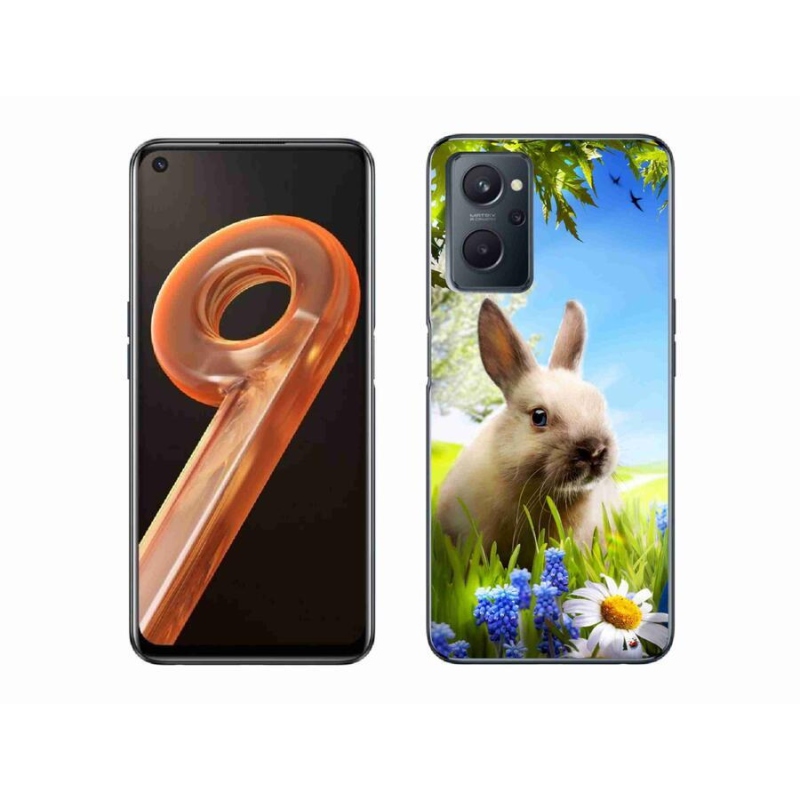 Gél borítás mmCase a Realme 9i készülékhez - nyuszi
