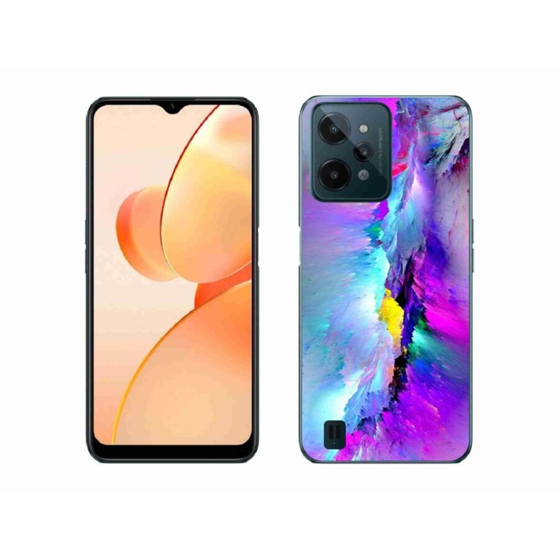 Zselés borító mmCase mobilhoz Realme C31 - absztrakt