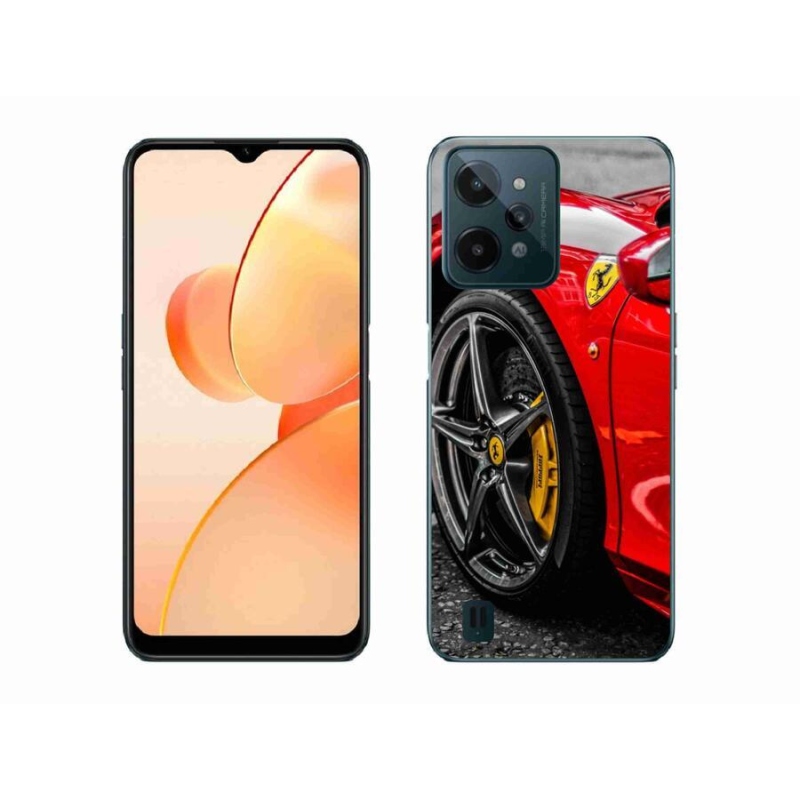 Gél borító mmCase mobilhoz Realme C31 - autó 1