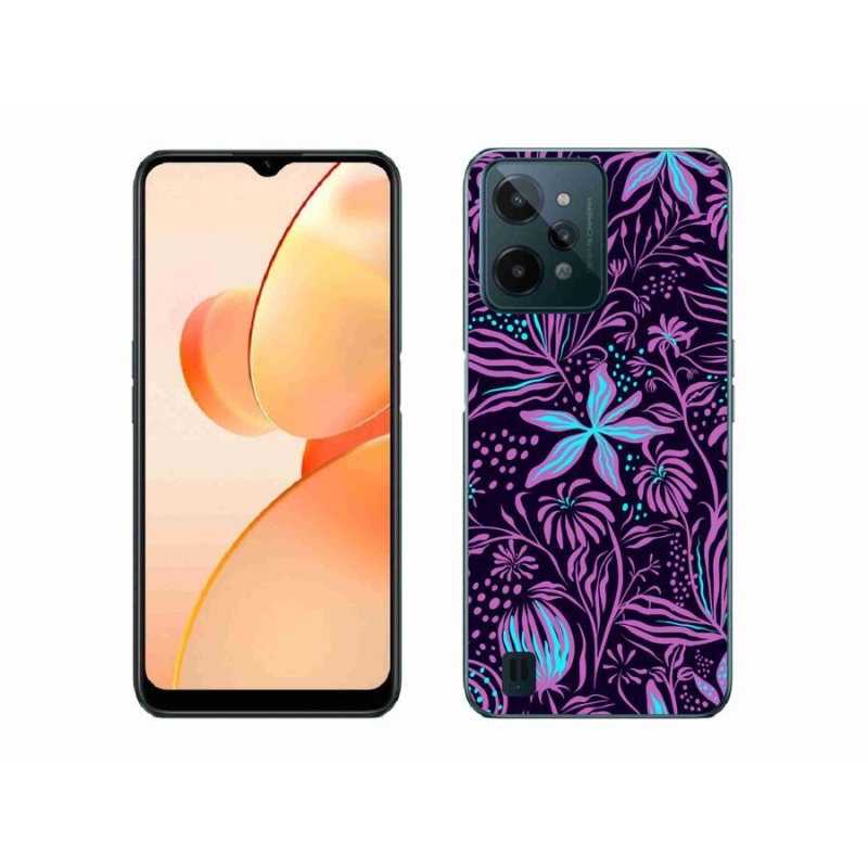 Gél borító mmCase mobilhoz Realme C31 - virágok 2