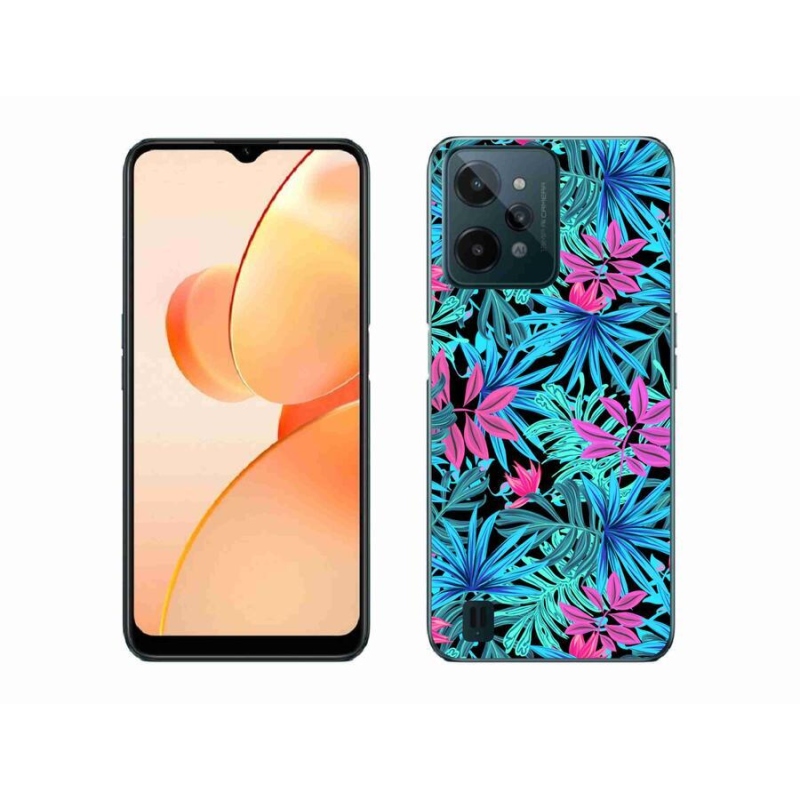 Gél borító mmCase mobilhoz Realme C31 - virágok 3