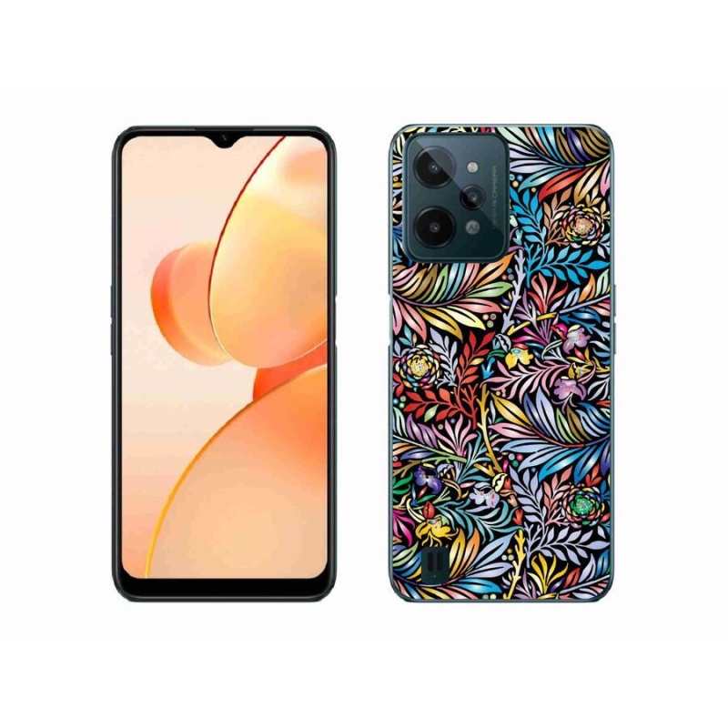 Gél borító mmCase mobilhoz Realme C31 - virágok 5