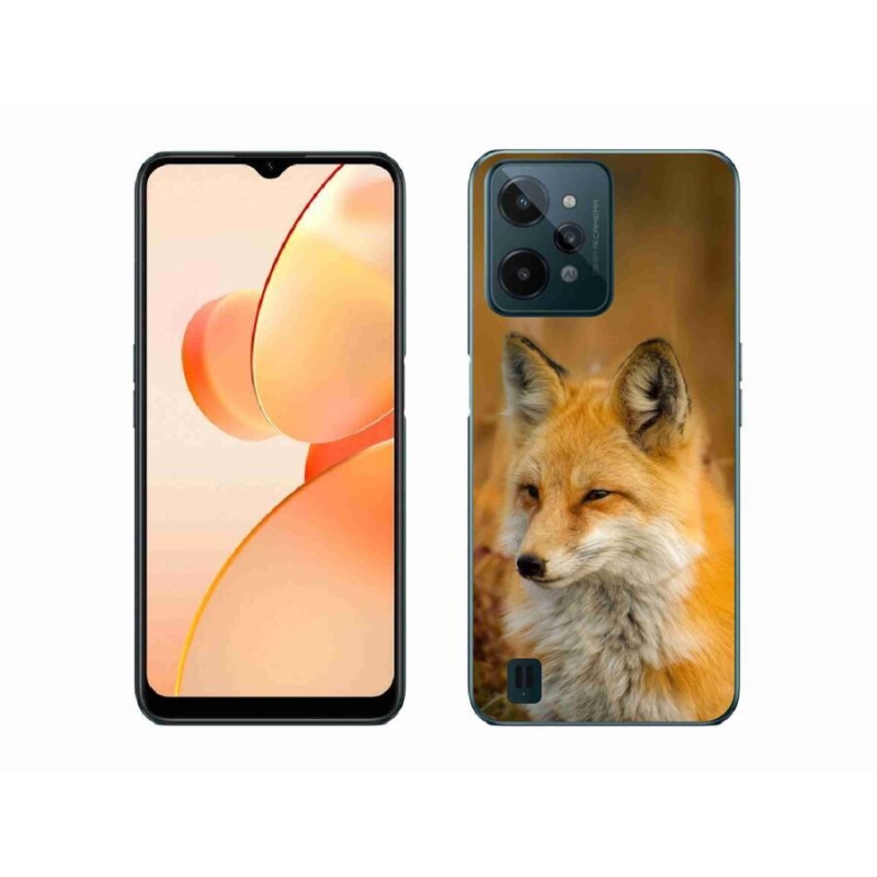 Zselés borító mmCase mobilhoz Realme C31 - fox