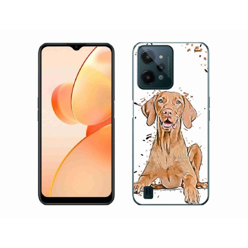 Zselés borító mmCase mobilhoz Realme C31 - maďar