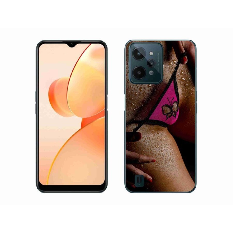 Gél borító mmCase mobilhoz Realme C31 - szexi nő