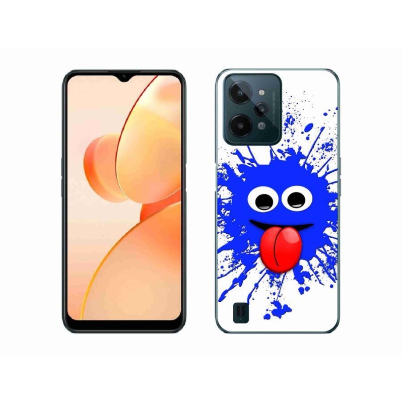 Zselés borító mmCase mobilhoz Realme C31 - szellem