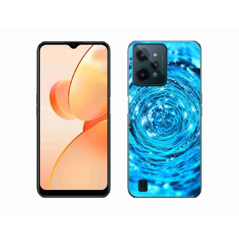 Zselés borító mmCase mobilhoz Realme C31 - water vortex