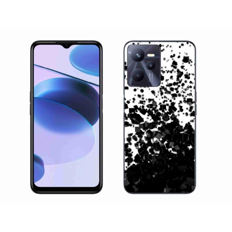 Zselés borító mmCase mobilhoz Realme C35 - absztrakt minta 1