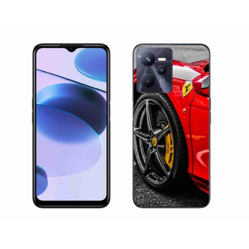 Zselés borító mmCase mobilhoz Realme C35 - autó 1