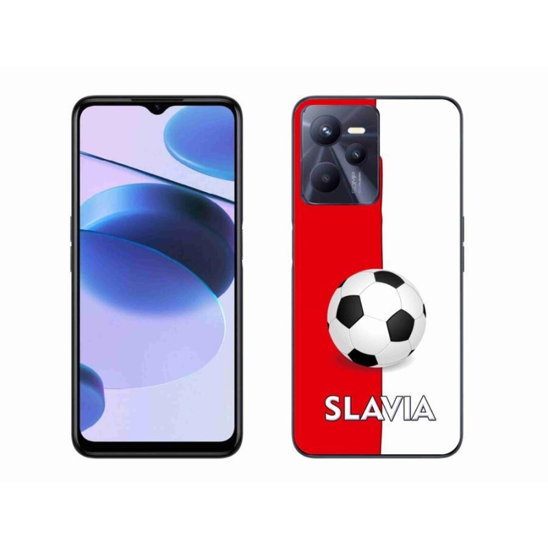 Gél borítás mmCase mobilhoz Realme C35 - futball 2