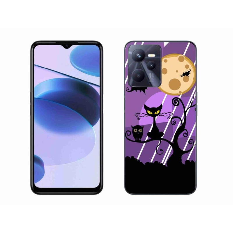 Gél borítás mmCase mobilhoz Realme C35 - halloween