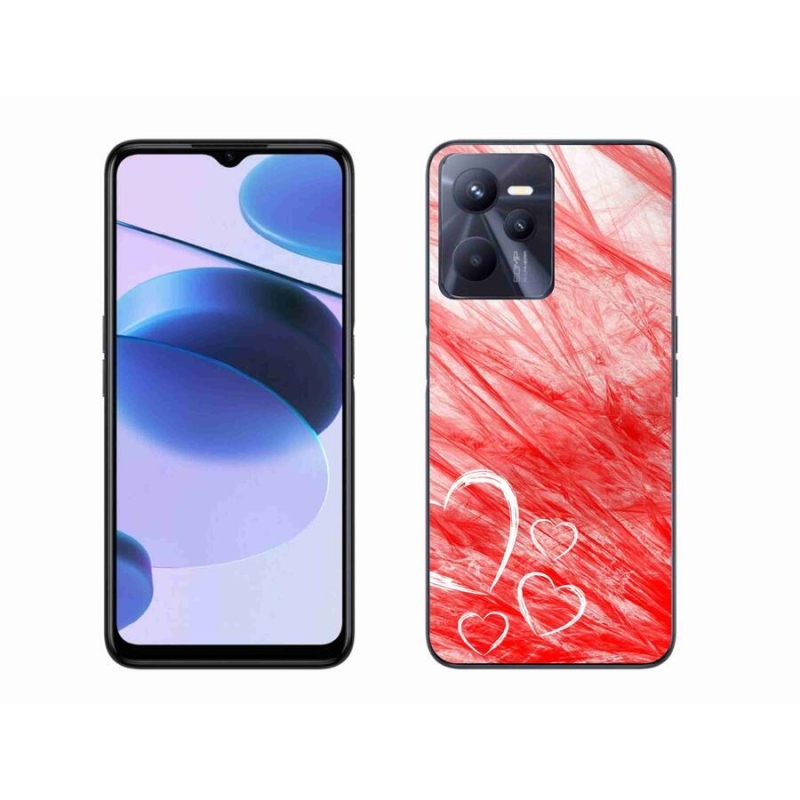 Zselés borítás mmCase mobilhoz Realme C35 - szív